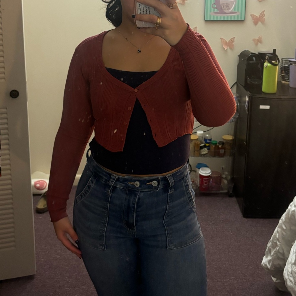 Cropped Cardigan